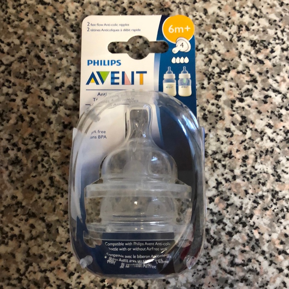 Avent bottle nipples